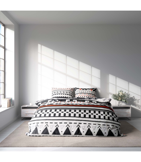 Bedding Set „Geometric Fusion“. Cotton bedding sets