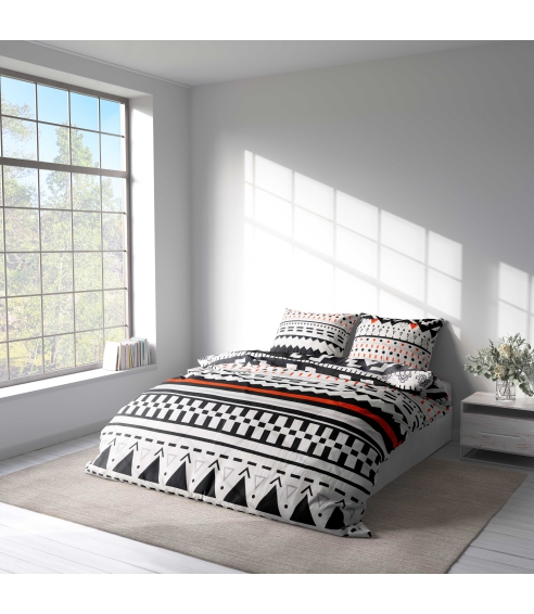 Bedding Set „Geometric Fusion“. Cotton bedding sets