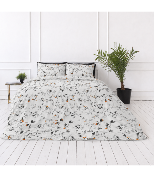 Bedding Set „Blushing Flora“. Cotton bedding sets