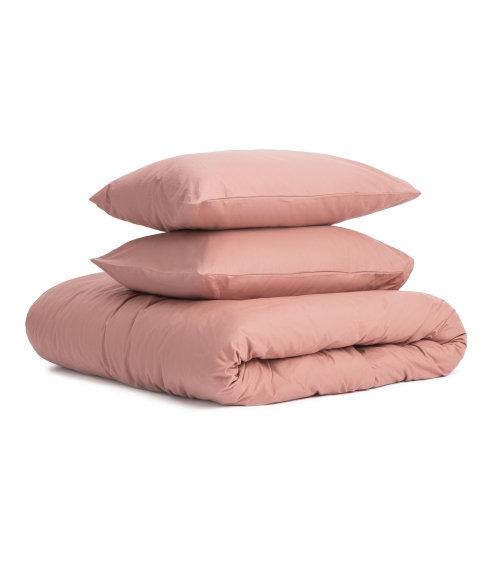 Bedding Set „Brick rose“. Cotton bedding sets