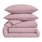 Bedding Set „Brick Rose“. Bedding sets 155x200, 140x200 cm, 150x200 cm, 160x200 cm, 180x200 cm, 200x200 cm, 200x220 cm, 220x240 cm. Solid muted pink bedding set.