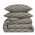 Bedding Set „Cross“. Gray bedding sets, 140x200 cm, 150x200 cm, 160x200 cm, 180x200 cm, 200x200 cm, 200x220 cm. Grey bedding set with light brownish sand-colored oval patterns, creating a modern and stylish look for any bedroom. Bedding Set „Cross“. Gray bedding sets, 140x200 cm, 150x200 cm, 160x200 cm, 180x200 cm, 200x200 cm, 200x220 cm. Grey bedding set with light brownish sand-colored oval patterns, creating a modern and stylish look for any bedroom.