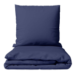 Bedding Set „Deep cobalt“. Blue bedding sets, 140x200 cm, 200x200 cm, 200x220 cm. Stunning dark blue bedding set for a regal touch.