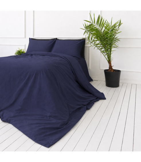 Bedding Set „Deep cobalt“. Hotel bedding sets