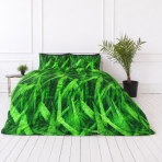 Bedding Set „Dewdrop“. Green bedding set, 140x200 cm, 200x200 cm, 200x220 cm. Bedding set inspired by a fresh morning with grass covered in dew. Bedding Set „Dewdrop“. Green bedding set, 140x200 cm, 200x200 cm, 200x220 cm. Bedding set inspired by a fresh morning with grass covered in dew.