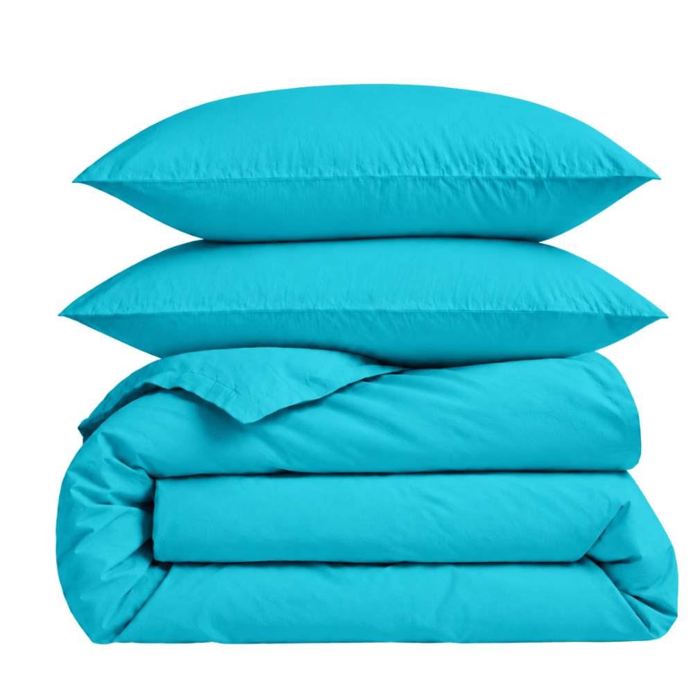 Bedding Set „Dreamy Waters“. Bedding sets 135x200, 140x200 cm, 150x200 cm, 160x200 cm, 180x200 cm, 200x200 cm, 200x220 cm, 220x240 cm. Elegant cyan-colored bedding set that brings a fresh, serene atmosphere to your bedroom with its soft, soothing hues. Bedding Set „Dreamy Waters“. Bedding sets 135x200, 140x200 cm, 150x200 cm, 160x200 cm, 180x200 cm, 200x200 cm, 200x220 cm, 220x240 cm. Elegant cyan-colored bedding set that brings a fresh, serene atmosphere to your bedroom with its soft, soothing hues.