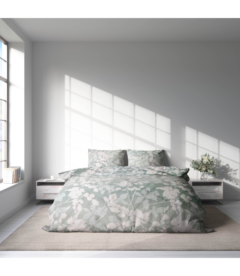 Bedding Set „Emerald Boughs“. Bedding sets 140x200