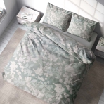 Bedding Set „Emerald Boughs“. Bedding sets with plants, 160x200 cm, 220x240 cm