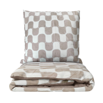 Bedding Set „Exam“. Brown bedding sets, 160x200 cm