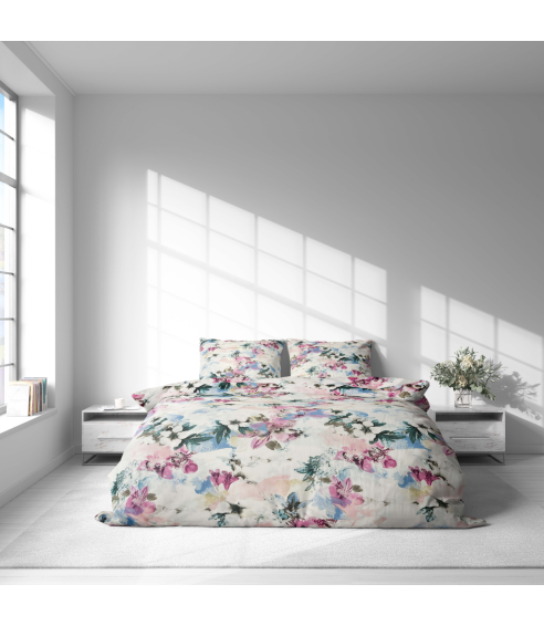 Bedding Set „Flowery Mosaic“. Bedding sets 140x200