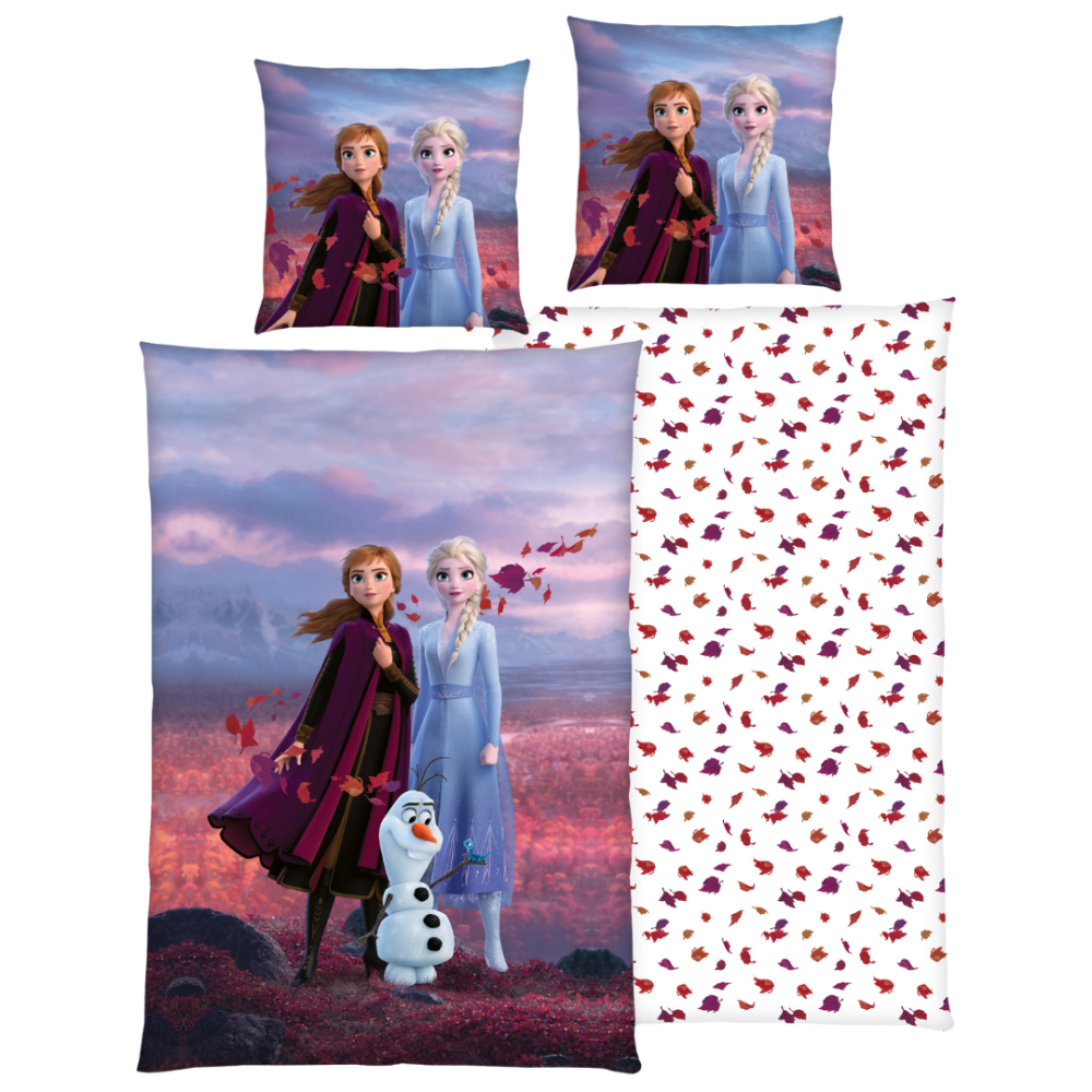 Bedding Set „Frozen“. Kids bedding, 135x200 cm. Purple and blue bedding set featuring anna, elsa and olaf. Bedding Set „Frozen“. Kids bedding, 135x200 cm. Purple and blue bedding set featuring anna, elsa and olaf.