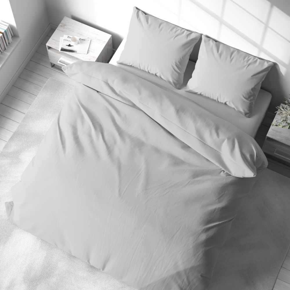 Bedding Set „Gray morn“. Bedding sets 155x200, 140x200 cm, 150x200 cm, 160x200 cm, 180x200 cm, 200x200 cm, 200x220 cm, 220x240 cm