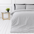 Bedding Set „Gray morn“. Bedding sets 155x200, 140x200 cm, 150x200 cm, 160x200 cm, 180x200 cm, 200x200 cm, 200x220 cm, 220x240 cm