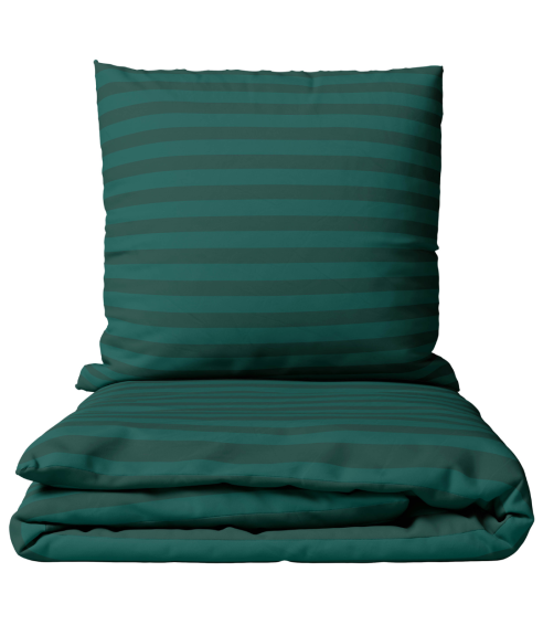 Bedding Set „Green Stripes“. Hotel bedding sets