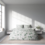 Bedding Set „Greenery“. Bedding sets with plants, 140x200 cm