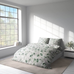 Bedding Set „Greenery“. Bedding sets with plants, 140x200 cm