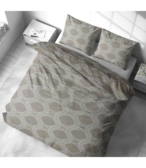 Bedding Set „Grey Orbit“. Cotton bedding sets