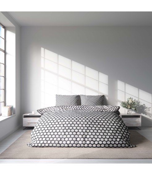 Bedding Set „Grey Ripple“. Bedding sets 140x200