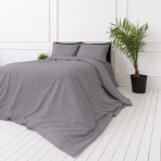 Bedding Set „Gull“. Gray bedding sets, 140x200 cm, 200x200 cm, 200x220 cm. Stylish grey bedding set, designed to blend seamlessly with any decor while offering a serene and refined ambiance. Bedding Set „Gull“. Gray bedding sets, 140x200 cm, 200x200 cm, 200x220 cm. Stylish grey bedding set, designed to blend seamlessly with any decor while offering a serene and refined ambiance.