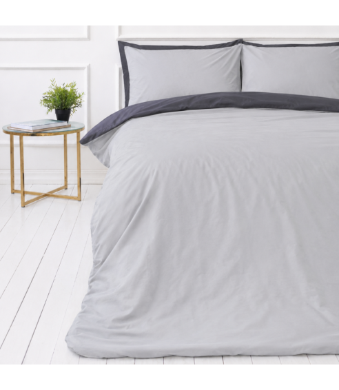 Bedding Set „Harbor Graphite“. Bedding sets 140x200