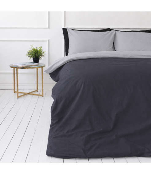 Bedding Set „Harbor Graphite“. Bedding sets 140x200