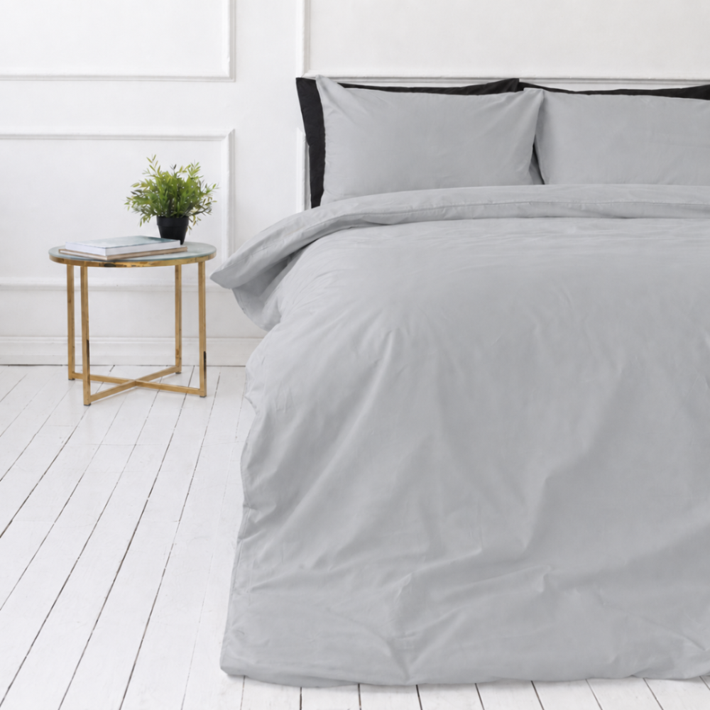 Bedding Set „Harbor“. Bedding sets 155x200, 140x200 cm, 150x200 cm, 160x200 cm, 200x200 cm, 200x220 cm, 220x240 cm. Soft light grey bedding set, perfect for a modern, understated bedroom decor. Bedding Set „Harbor“. Bedding sets 155x200, 140x200 cm, 150x200 cm, 160x200 cm, 200x200 cm, 200x220 cm, 220x240 cm. Soft light grey bedding set, perfect for a modern, understated bedroom decor.