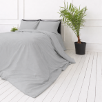 Bedding Set „Harbor“. Bedding sets 155x200, 140x200 cm, 150x200 cm, 160x200 cm, 200x200 cm, 200x220 cm, 220x240 cm. Elegant light grey bedding set, providing a chic and neutral touch to any bedroom. Bedding Set „Harbor“. Bedding sets 155x200, 140x200 cm, 150x200 cm, 160x200 cm, 200x200 cm, 200x220 cm, 220x240 cm. Elegant light grey bedding set, providing a chic and neutral touch to any bedroom.