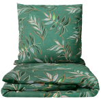 Bedding Set „Jade Leaves“. Bedding sets 155x200, 140x200 cm, 150x200 cm, 160x200 cm, 180x200 cm, 200x200 cm, 200x220 cm, 220x240 cm