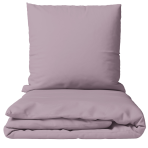 Bedding Set „Keepsake Lilac“. Purple bedding, 140x200 cm, 200x200 cm, 200x220 cm. This bedding set with a subtle light purple hue reminiscent of lavender brings a sense of calm and coziness.
