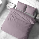 Bedding Set „Keepsake Lilac“. Purple bedding, 140x200 cm, 200x200 cm, 200x220 cm. The soft and calm lilac color gives this bedding set warmth and elegance for your bedroom.