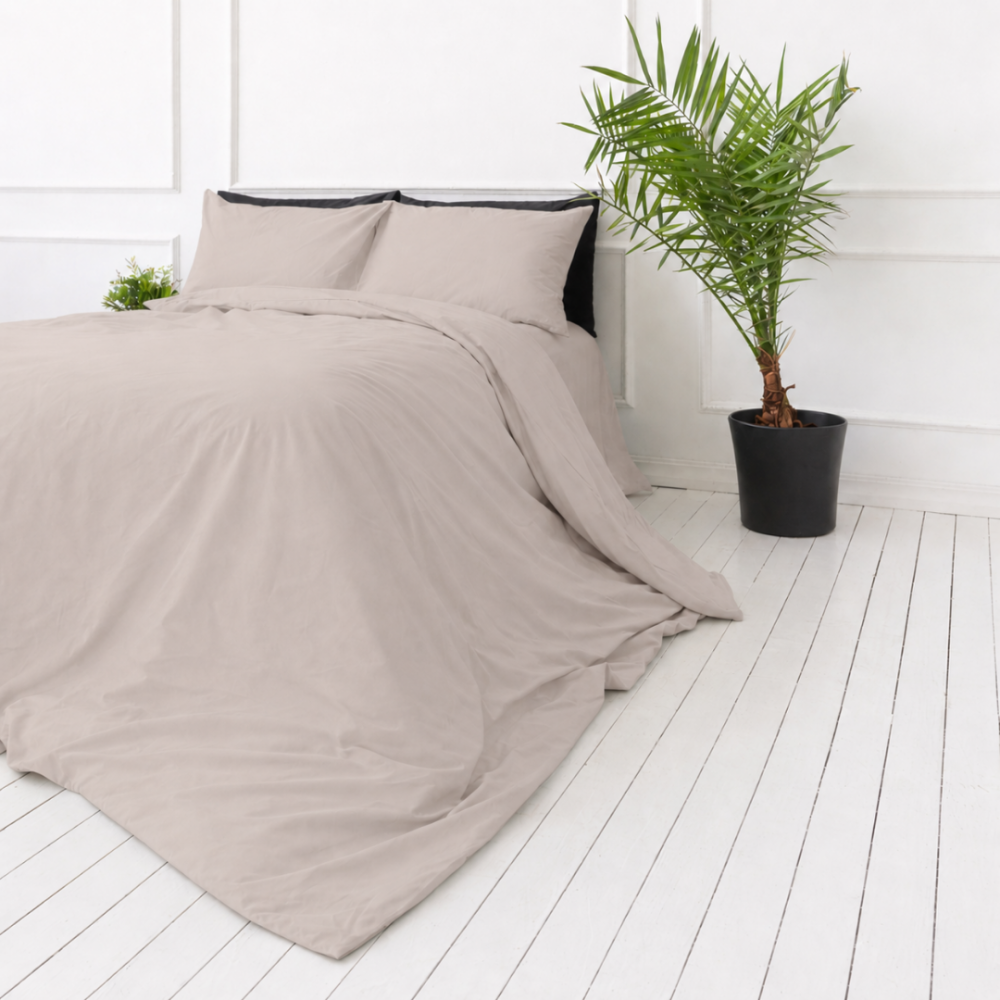Bedding Set „Kremo“. Bedding sets 155x200, 140x200 cm, 150x200 cm, 160x200 cm, 180x200 cm, 200x200 cm, 200x220 cm, 220x240 cm. Soft cream bedding set, bringing comfort to your bedroom decor. Bedding Set „Kremo“. Bedding sets 155x200, 140x200 cm, 150x200 cm, 160x200 cm, 180x200 cm, 200x200 cm, 200x220 cm, 220x240 cm. Soft cream bedding set, bringing comfort to your bedroom decor.