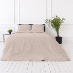 Bedding Set „Kremo“. Bedding sets 155x200, 140x200 cm, 150x200 cm, 160x200 cm, 180x200 cm, 200x200 cm, 200x220 cm, 220x240 cm. Stylish cream bedding set, perfect for a sophisticated bedroom ambiance. Bedding Set „Kremo“. Bedding sets 155x200, 140x200 cm, 150x200 cm, 160x200 cm, 180x200 cm, 200x200 cm, 200x220 cm, 220x240 cm. Stylish cream bedding set, perfect for a sophisticated bedroom ambiance.