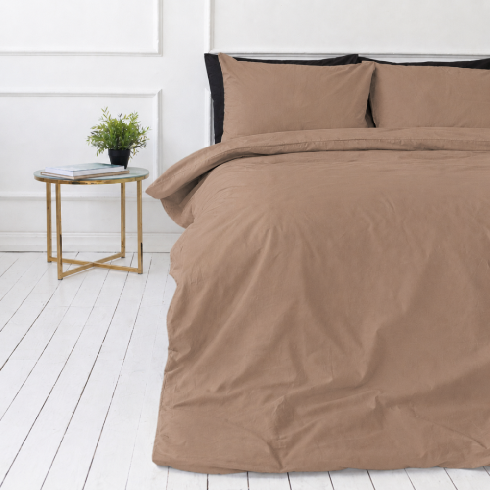 Bedding Set „Latte“. Beige bedding sets, 140x200 cm, 150x200 cm, 160x200 cm, 180x200 cm, 200x200 cm, 200x220 cm, 220x240 cm. Warm latte bedding set, adding comfort to your bedroom decor. Bedding Set „Latte“. Beige bedding sets, 140x200 cm, 150x200 cm, 160x200 cm, 180x200 cm, 200x200 cm, 200x220 cm, 220x240 cm. Warm latte bedding set, adding comfort to your bedroom decor.
