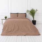 Bedding Set „Latte“. Beige bedding sets, 140x200 cm, 150x200 cm, 160x200 cm, 180x200 cm, 200x200 cm, 200x220 cm, 220x240 cm. Soothing latte bedding set for a relaxed bedroom ambiance. Bedding Set „Latte“. Beige bedding sets, 140x200 cm, 150x200 cm, 160x200 cm, 180x200 cm, 200x200 cm, 200x220 cm, 220x240 cm. Soothing latte bedding set for a relaxed bedroom ambiance.
