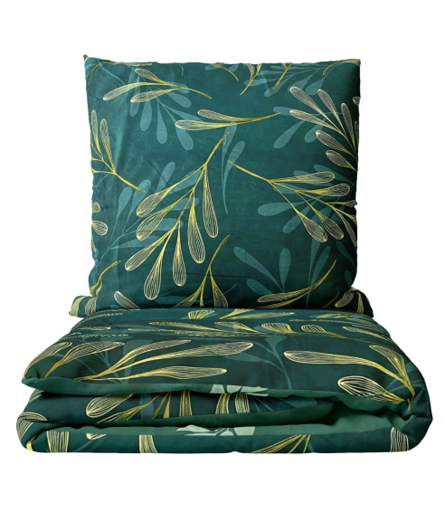 Sateen Bedding Set „Premium Laurel“. Satin bedding sets