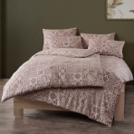 Bedding Set „Tokyo beige“. Brown bedding sets, 140x200 cm, 200x200 cm, 200x220 cm