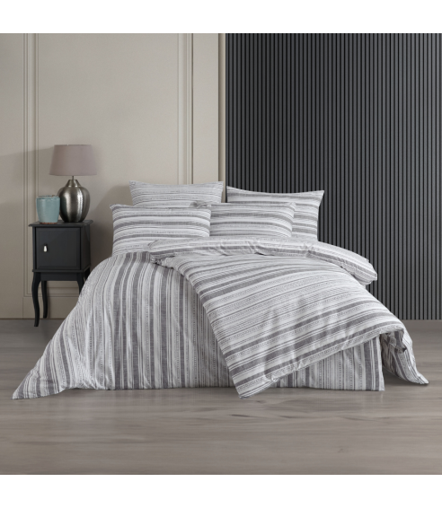 Bedding Set „Linie Grey“. Cotton bedding sets