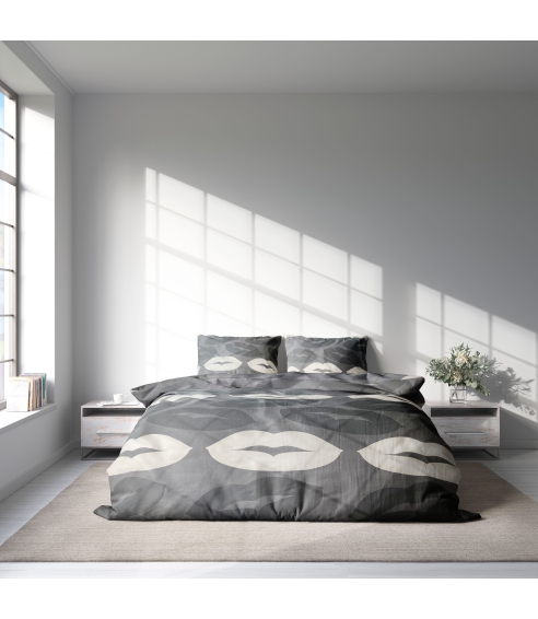 Bedding Set „Lipstick“. Bedding sets 140x200