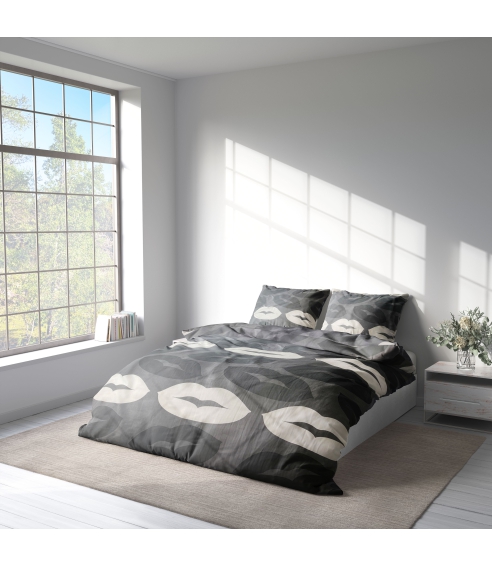 Bedding Set „Lipstick“. Bedding sets 140x200