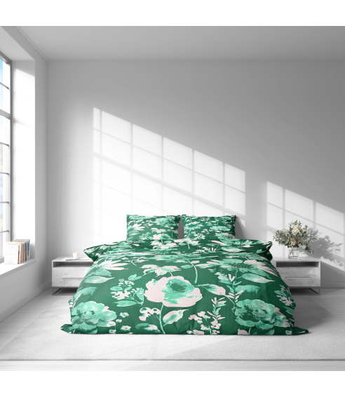 Bedding Set „Lush Green“. Bedding sets 140x200