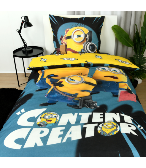 Bedding Set „Minions“. Cotton bedding sets