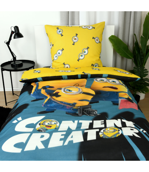 Bedding Set „Minions“. Cotton bedding sets