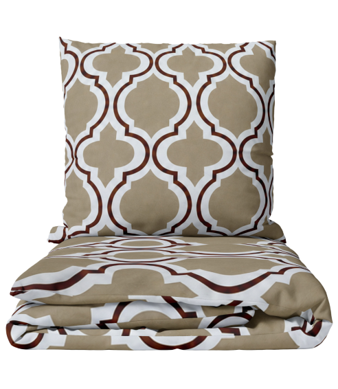 Bedding Set „Moroccan Beige“. Cotton bedding sets