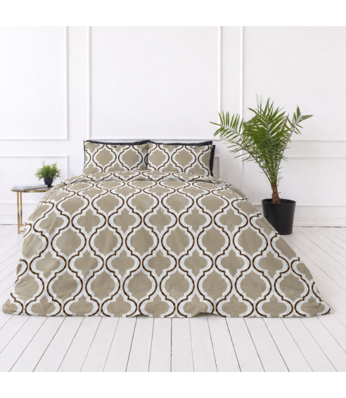 Bedding Set „Moroccan Beige“. Cotton bedding sets