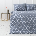 Bedding Set „Morocco grey cotton“. Bedding sets 140x200, 140x200 cm, 200x200 cm