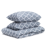 Bedding Set „Morocco grey cotton“. Bedding sets 140x200, 140x200 cm, 200x200 cm