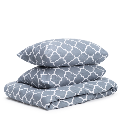 Bedding Set „Morocco grey cotton“. Cotton bedding sets
