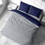 Bedding Set „Navy Harbor“. Bedding sets 155x200, 140x200 cm, 150x200 cm, 160x200 cm, 180x200 cm, 200x200 cm, 200x220 cm, 220x240 cm
