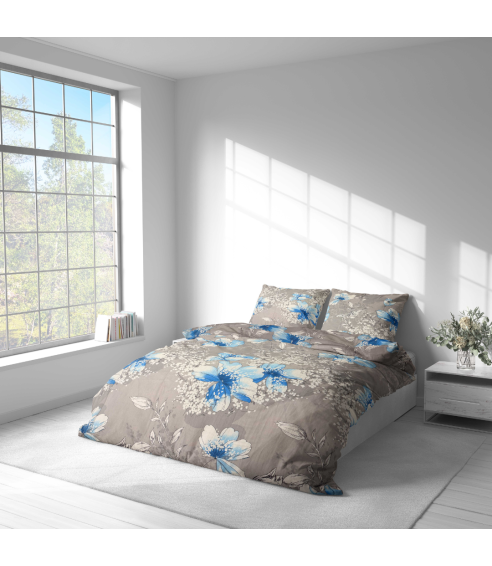 Bedding Set „Nordic Bloom“. Cotton bedding sets