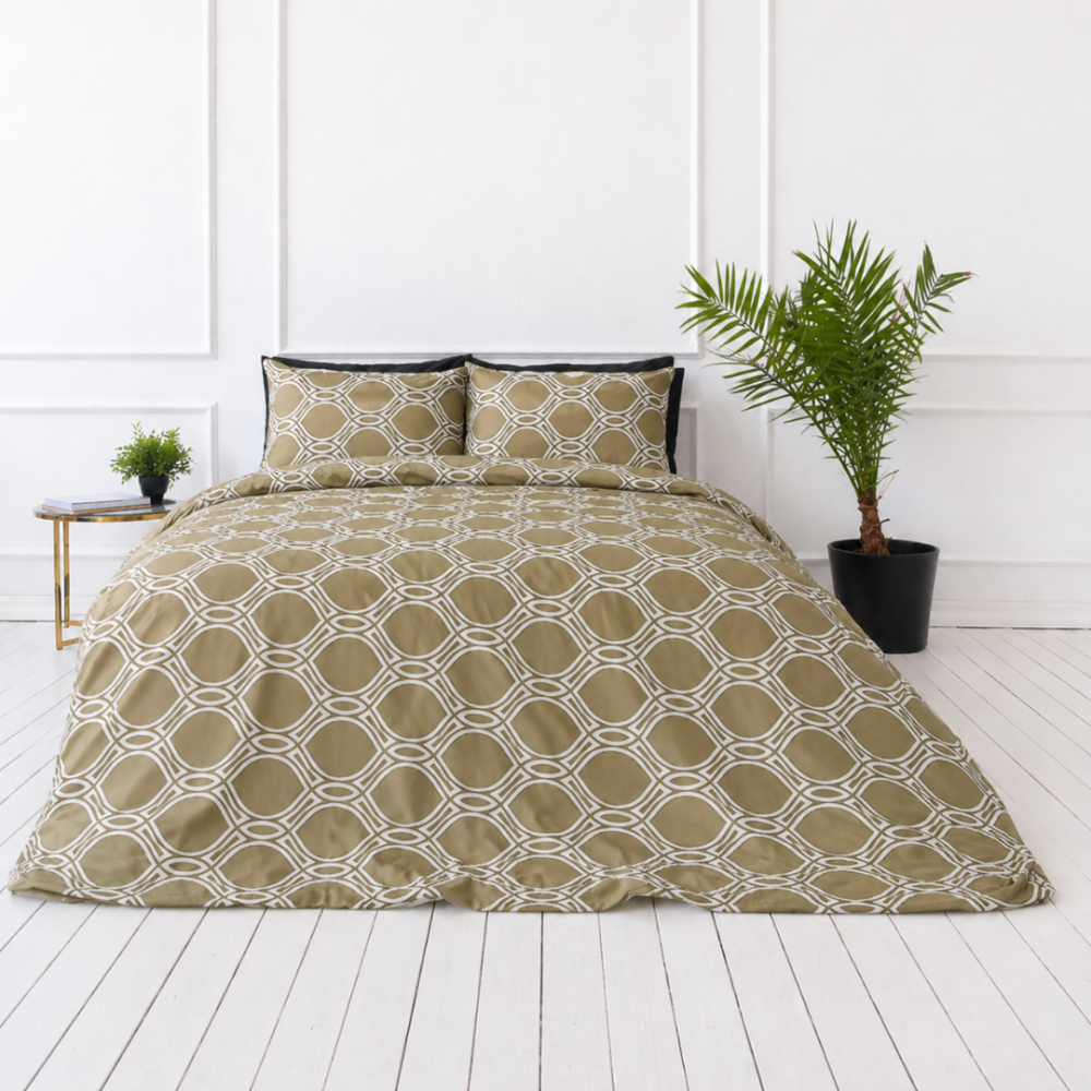 Bedding Set „Olive Orbit“. Bedding sets 155x200, 140x200 cm, 150x200 cm, 160x200 cm, 180x200 cm, 200x200 cm, 200x220 cm, 220x240 cm Bedding Set „Olive Orbit“. Bedding sets 155x200, 140x200 cm, 150x200 cm, 160x200 cm, 180x200 cm, 200x200 cm, 200x220 cm, 220x240 cm